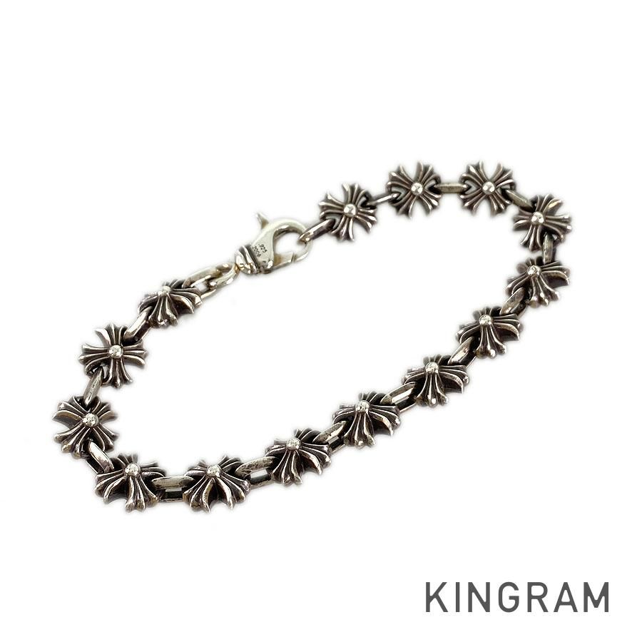 クローム専用リンク 専用CHROME HEARTS フローラルクロス ID ブレスレット 11リンク