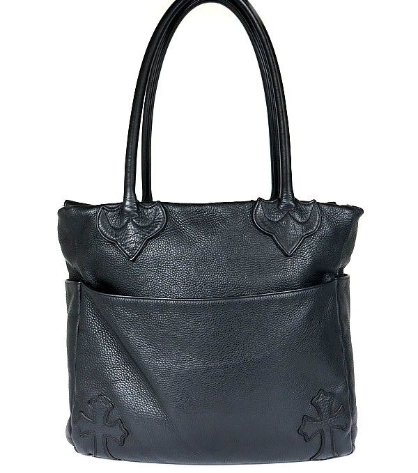 クロムハーツ トートバッグ レザー クロスパッチCHROME HEARTS CHROME HEARTS クロムハーツ MOバッグ クロスパッチ トート