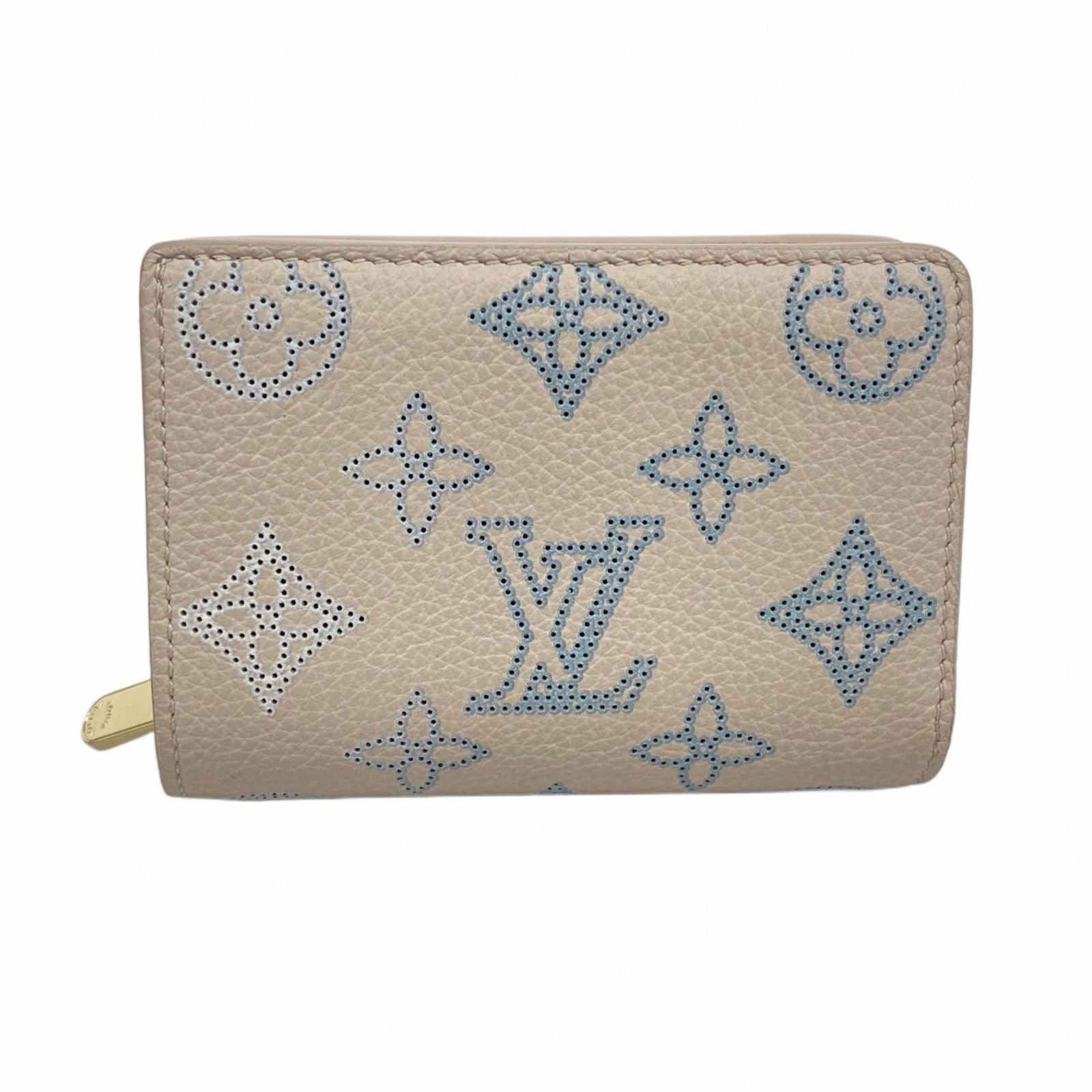 ルイ ヴィトン Louis Vuitton ルイ ヴィトン 財布 マヒナ ポルトフォイユク M11749 ホワイト ブルーレディース