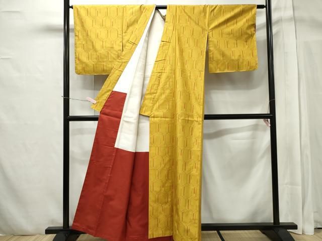 平和屋着物□上質な紬 吉祥文 正絹 逸品 CAAV0805ou