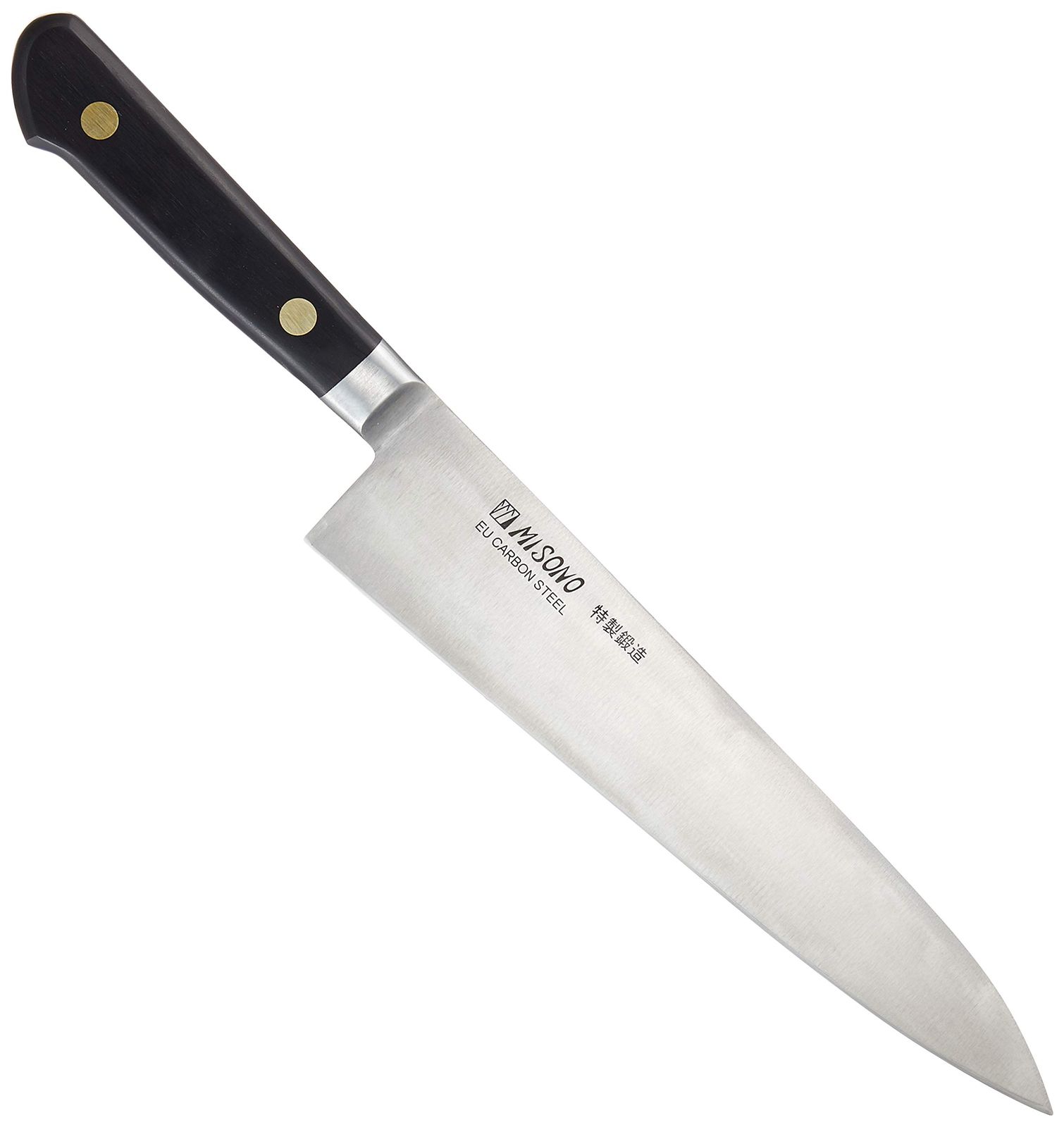 ミソノ Misono スウェーデン鋼 牛刀 No.112|21cm 銀 黒 200 mm