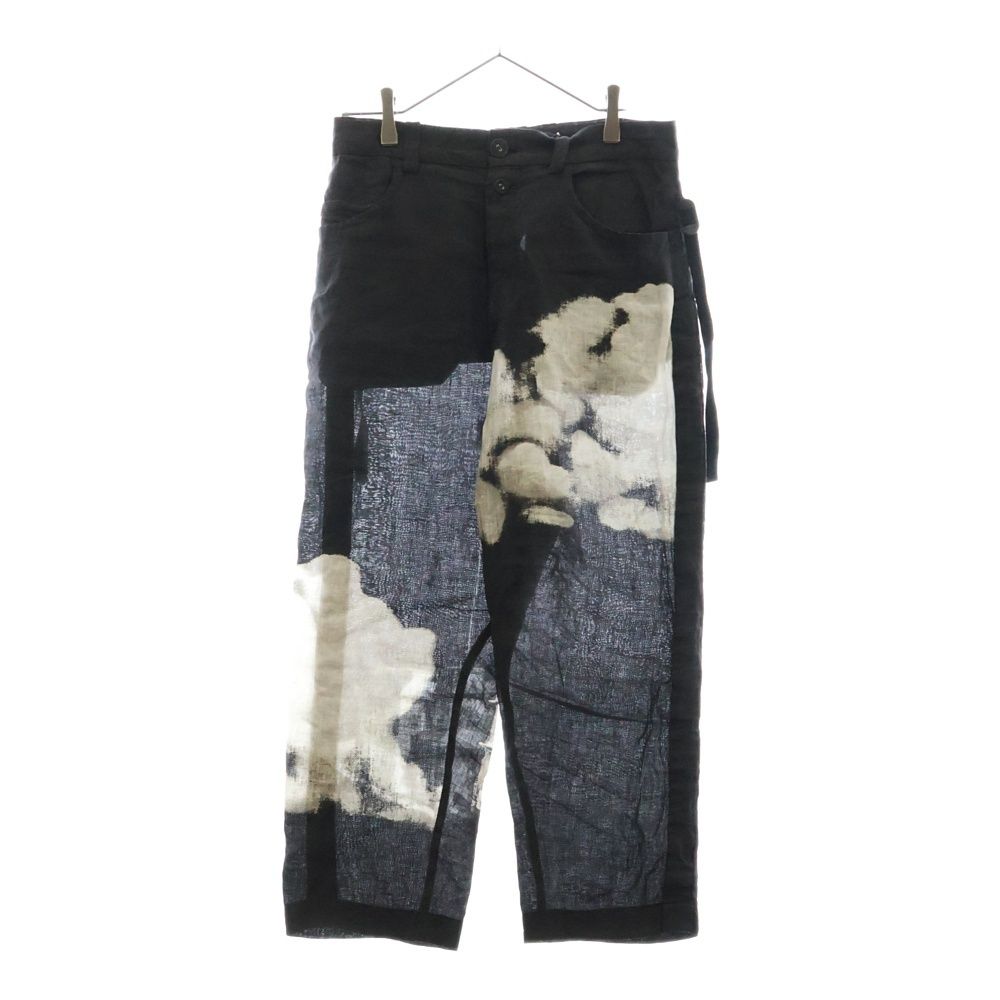 UNDERCOVER (アンダーカバー) 25SS Psycho House 総柄リネンクロップド