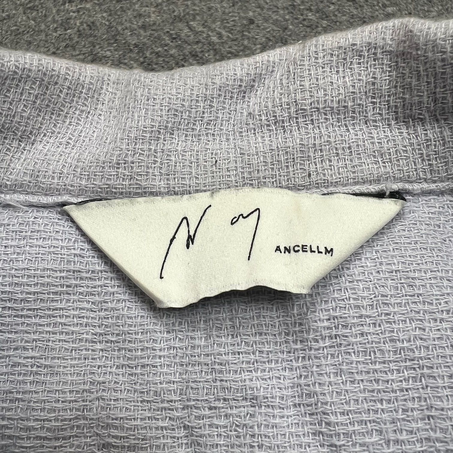 ANCELLM DOUBLEGAUZE SHIRT ダブルガーゼシャツ アンセルム ANC