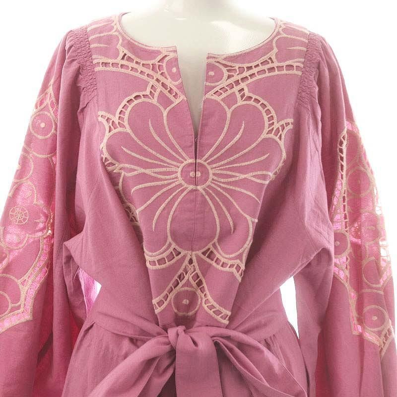 サラマリカ　Peony Flower Cutwork Dress サラマリカ Sara mallika 24SS Peony Flower Cutwork Dress