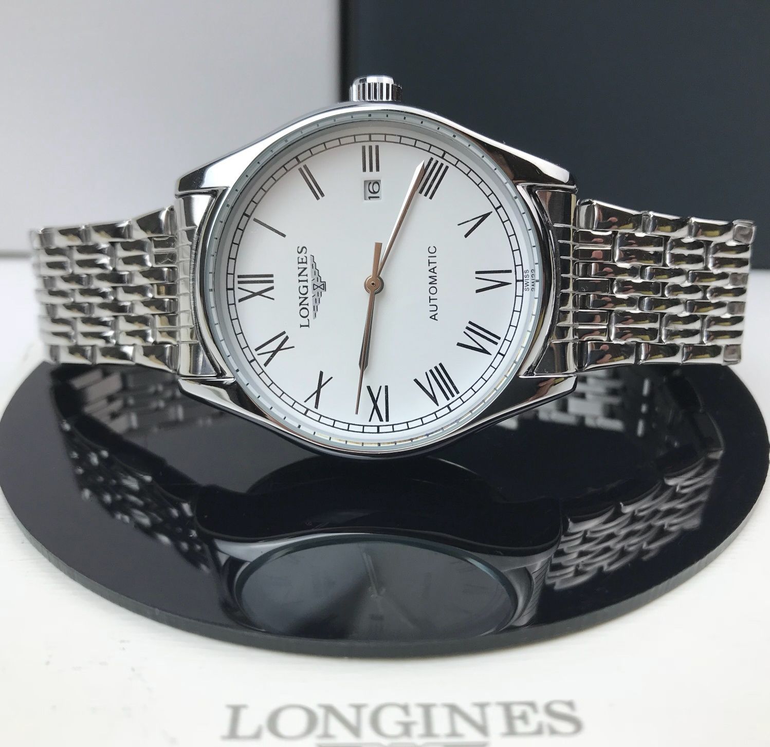 longines  ローマ面鋼帯   機械式腕時計    男性用の腕時計です