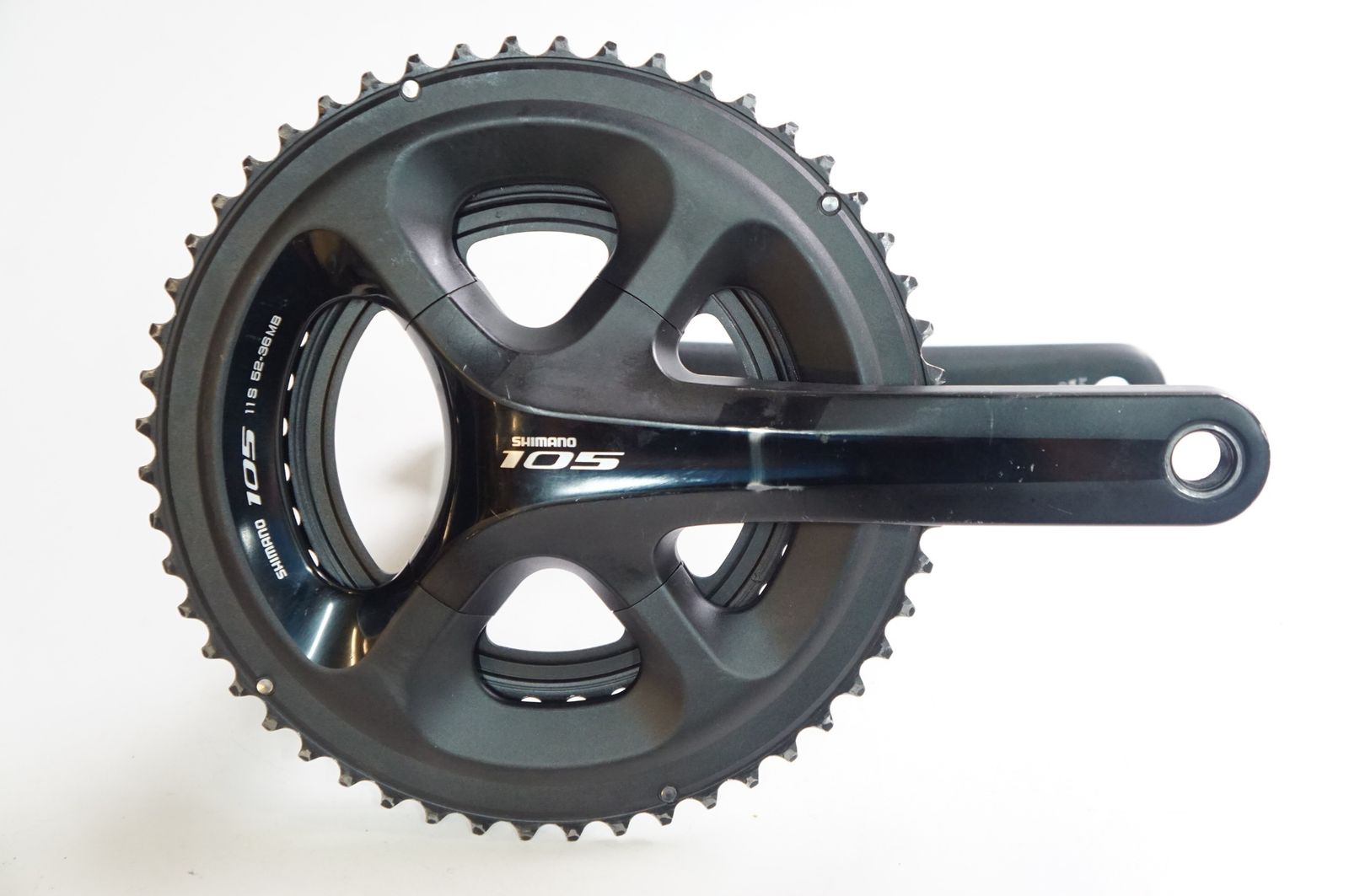 Shimano 105 FC-5800 175mm クランク 美品 SHIMANO 「シマノ」 105 FC-5800 52-36T 165mm クランク