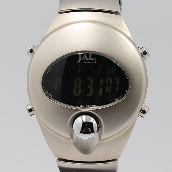 デッドストック級 稼働 美品 セイコー JAL アルバ スプーン W620-4340 