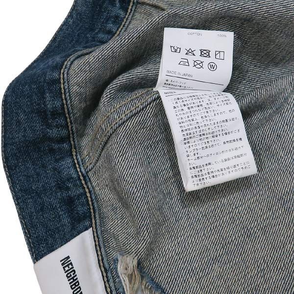 NEIGHBORHOOD ネイバーフッド 24AW SAVAGE DENIM TYPE-1 JACKET