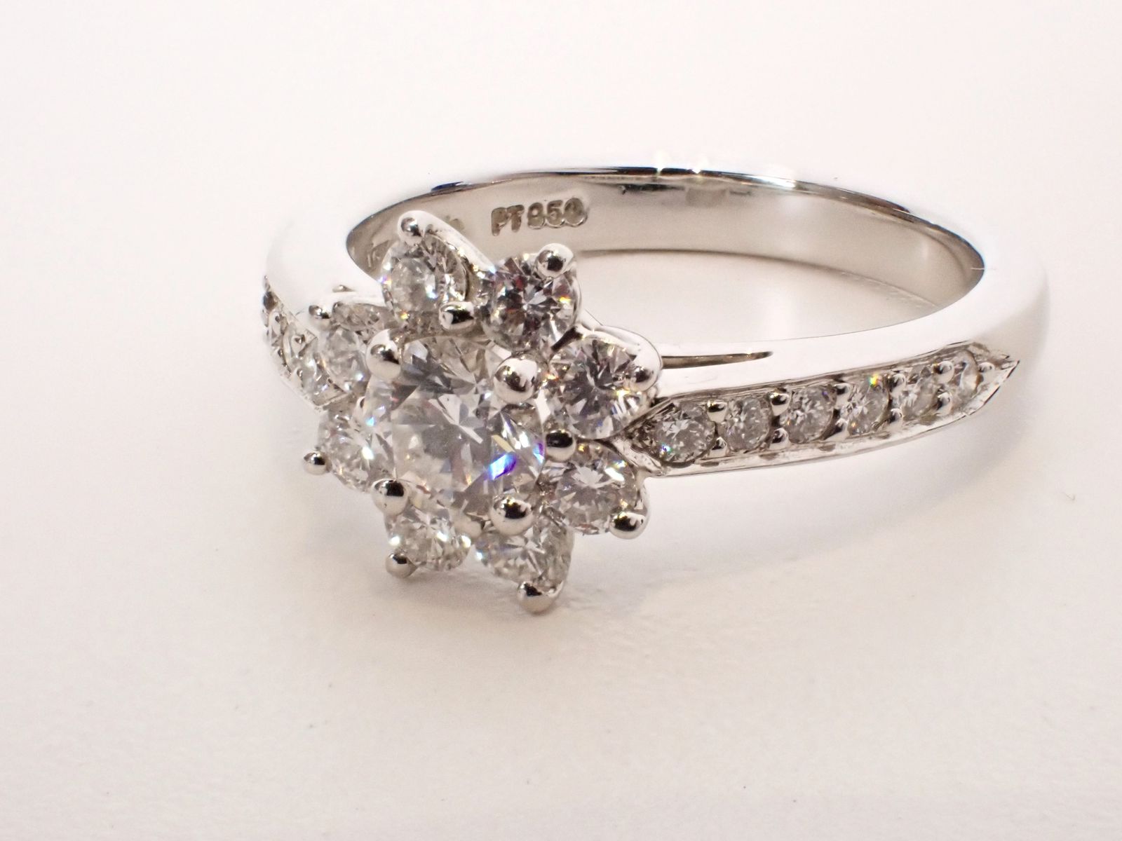 Tiffany & Co. ダイヤ リング フローラ 13号 14号 楽天市場