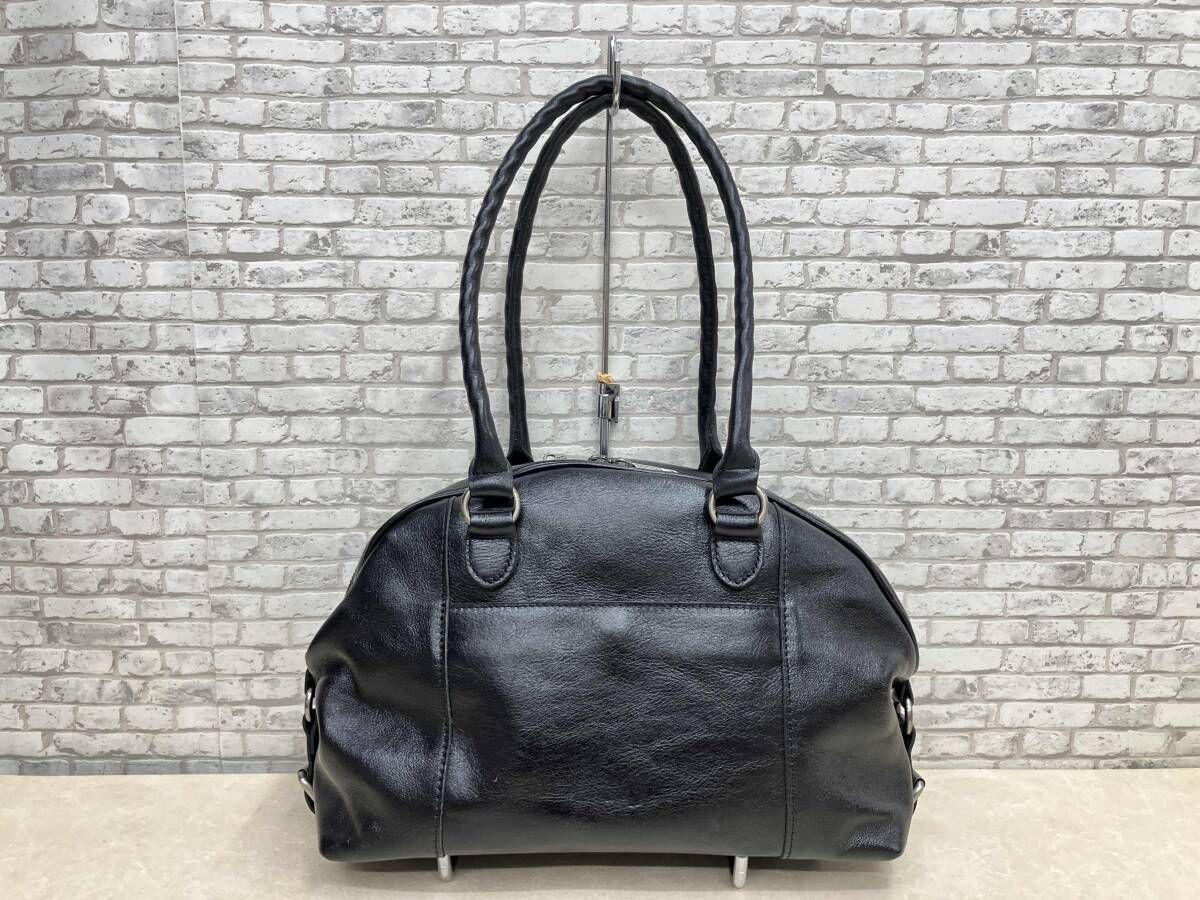 PATRICIA NASH パトリシア ナッシュ ミニボストンバッグ レザーバッグ ショルダーバッグ ブラック