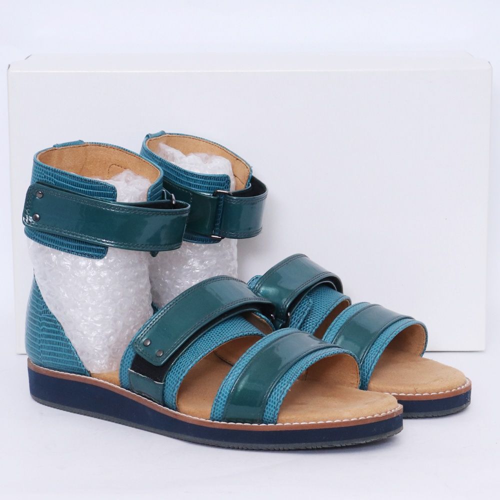 LANVIN EN BLEU サンダル Mサイズ サンド CS 126-022 - メルカリ