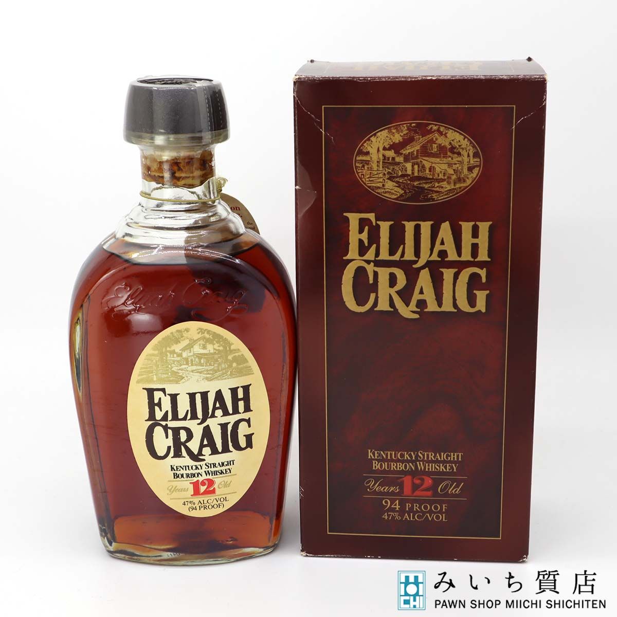 未開栓 お酒 ウイスキー ELIJAH CRAIG エライジャ クレイグ 12年