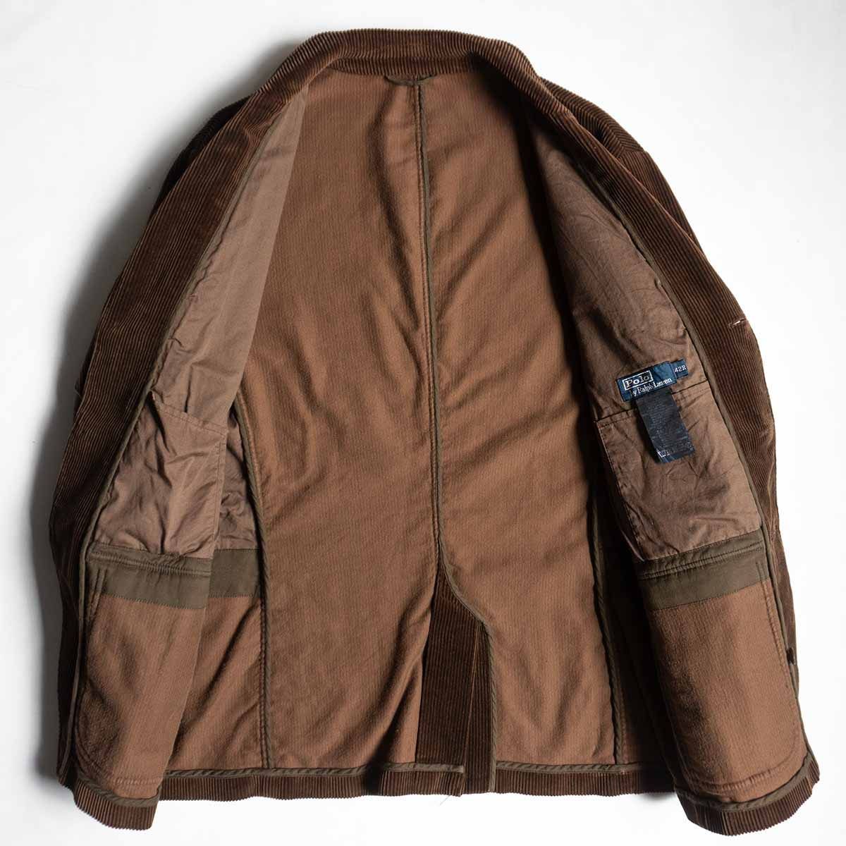 美品】POLO RALPH LAUREN 【エルボーパッチ コーデュロイ ジャケット
