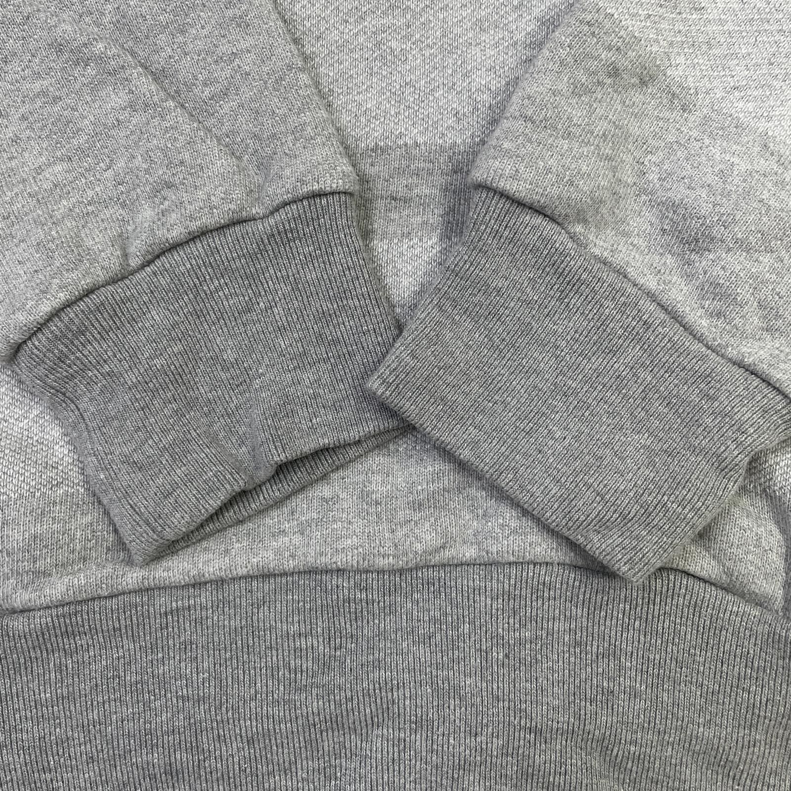 2025年5月購入 メンズ パーリーゲイツ PEARLY GATES スウェット 6 LL グレー ハーフジップ 裏起毛 モデル