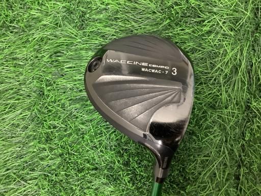 グラビティー WACCINE compo. WACWAC-7 3W フェアウェイウッド FW 純正特注シャフト フレックスS メンズ 男性用 右利き 右用 Cランク ゴルフクラブ
