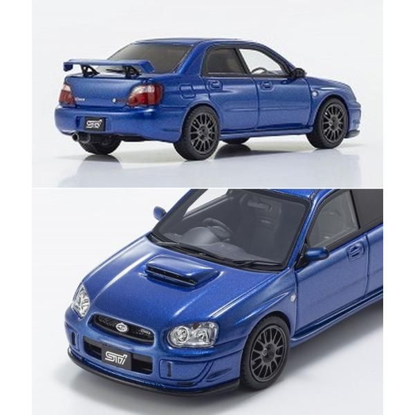 ミニカー　1/43 スバル インプレッサ S203(ブルー) [KSR43115BL] 京商 1/43 スバル インプレッサ S203 ブルー 限定 600個