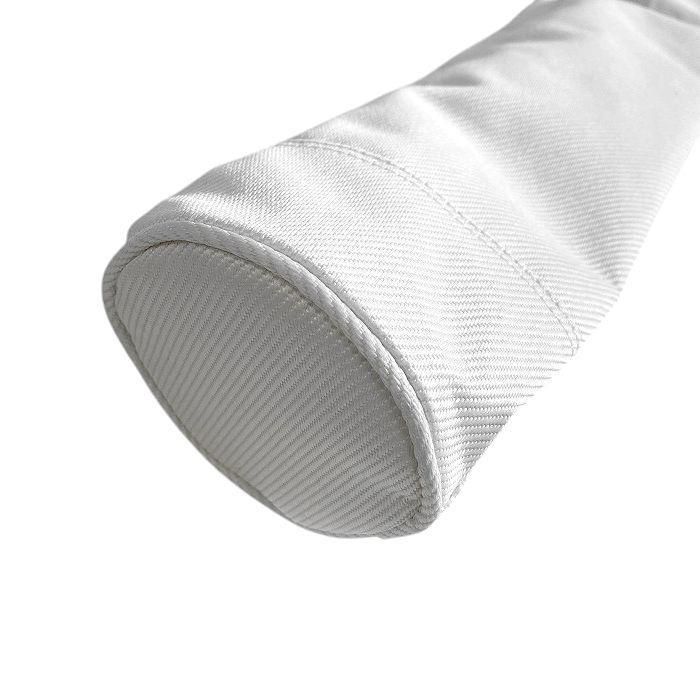 PEARLY GATES パーリーゲイツ ゴルフ 46 inchクラブ対応 ショルダーストラップ付き 5~6本用 クラブケース ゴルフバッグ ゴルフ用品 053-2984202 定価1.4万 ホワイト FR 017 50206 w 03