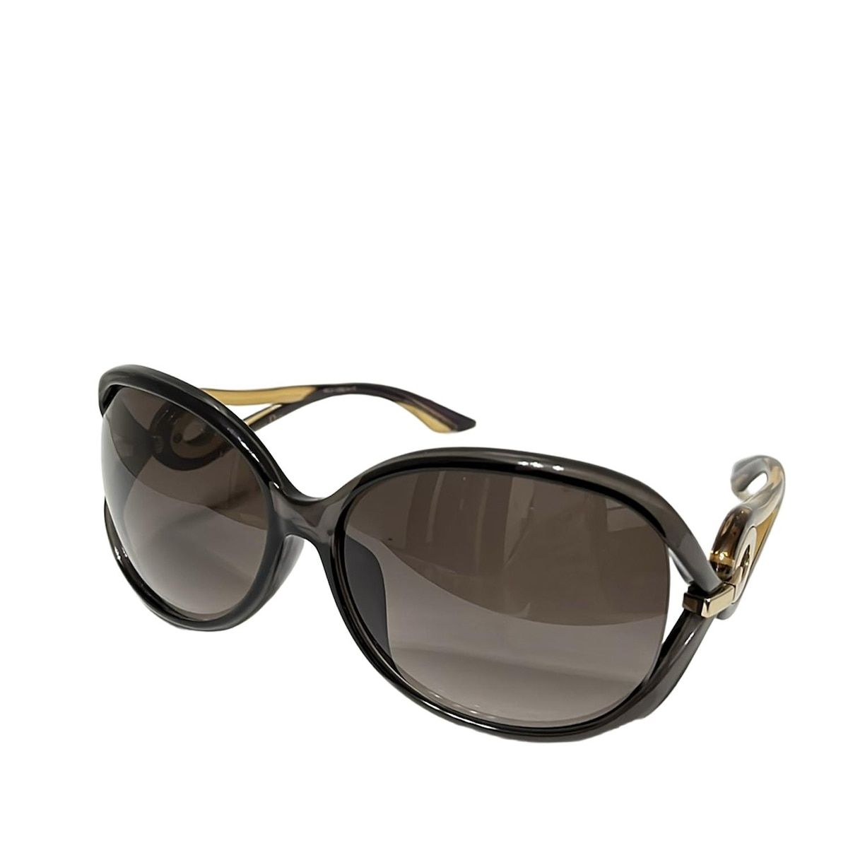 DIOR|ChristianDior ディオール|クリスチャンディオール サングラス - 40IJS ダークブラウン×ゴールド