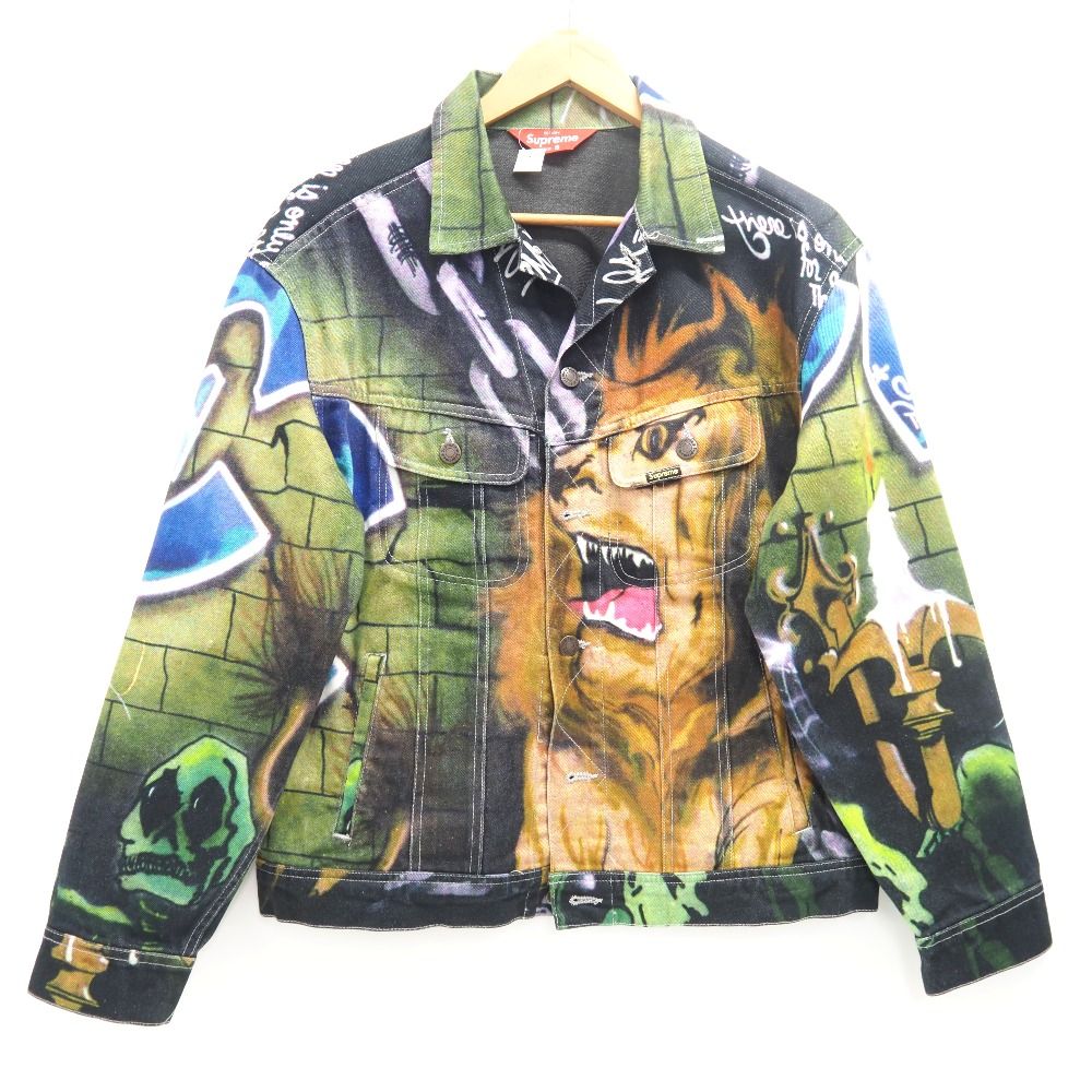 Supreme/シュプリーム Lions Den Denim Trucker Jacket 18SS Supreme/シュプリーム Lions Den Denim Trucker Jacket 18SS