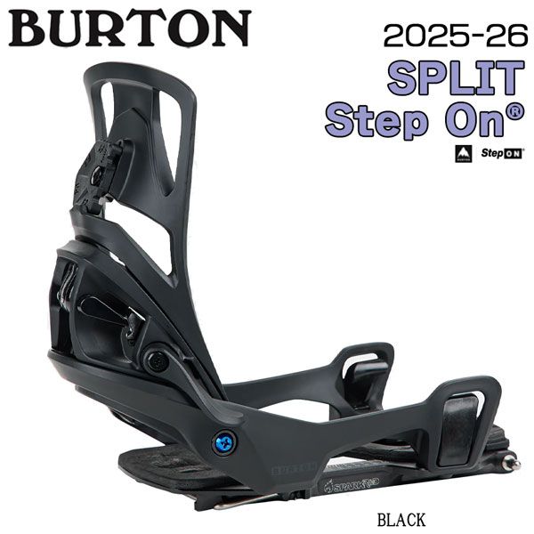 25-26 バートン スプリットステップオン BURTON SPLIT STEP ON BLACK スノーボード ビンディング 25-26-BD-BTN バインディング 金具 ステップオン