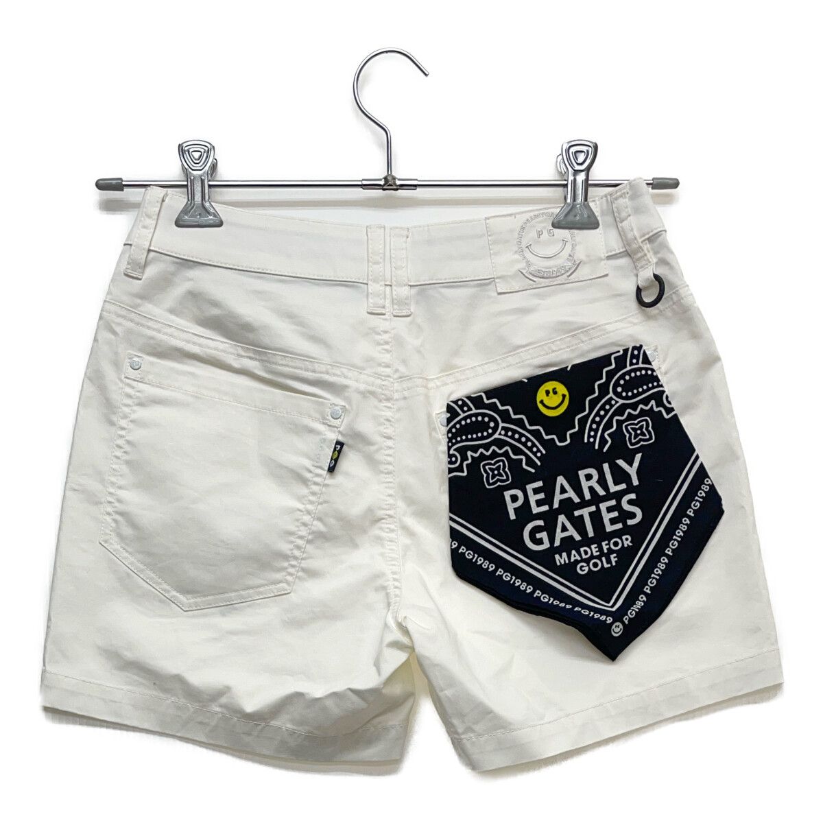 新品タグ付き　PEARLY GATES レディース　ショートパンツ サイズ0 未使用品 レディース パーリーゲイツ PEARLY GATES ショートパンツ 00