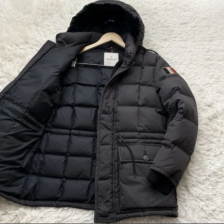 美品/モンクレール MONCLER メンズ モンセラット フード付 ダウン