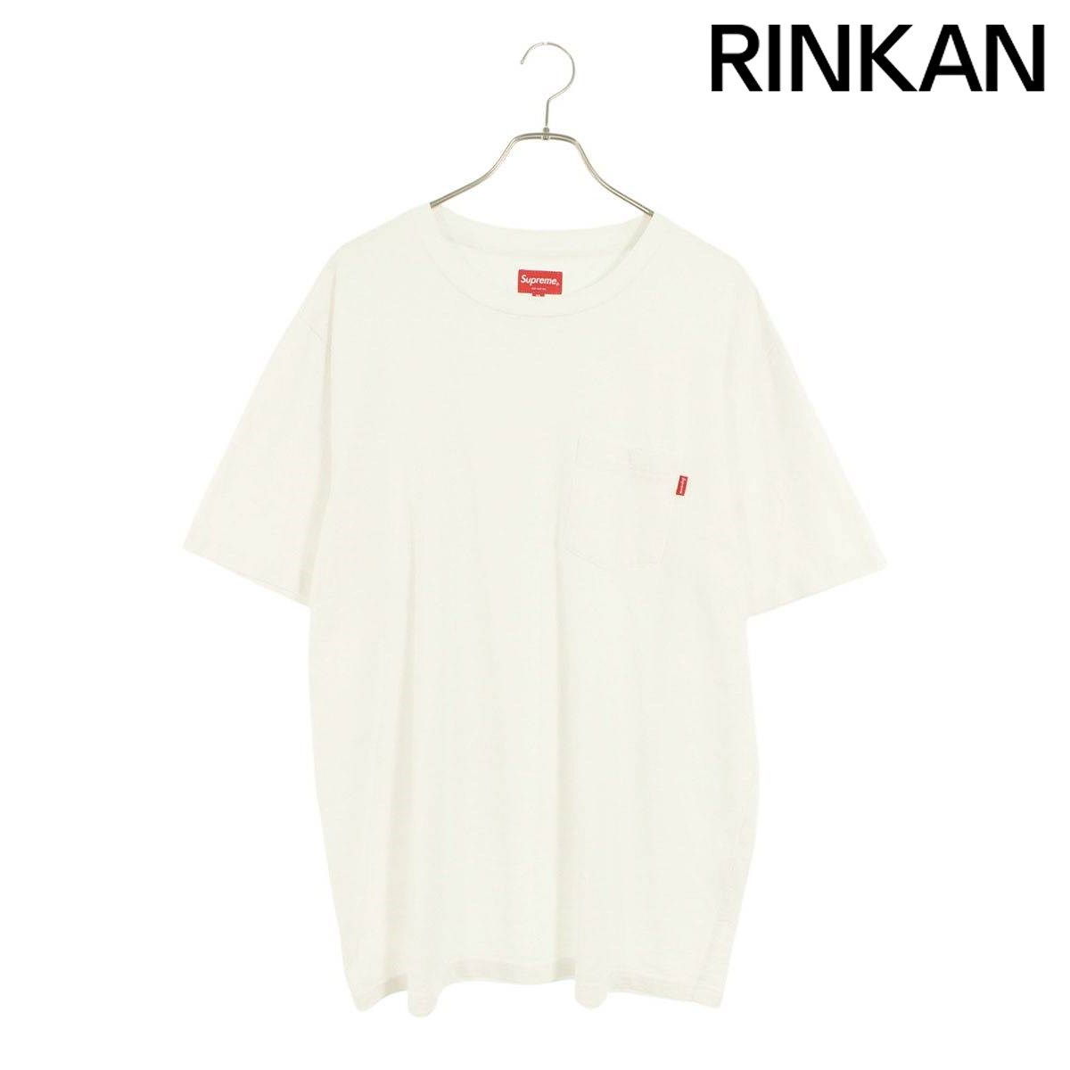 シュプリーム S/S Pocket Tee ロゴ刺繍ポケットTシャツ メンズ