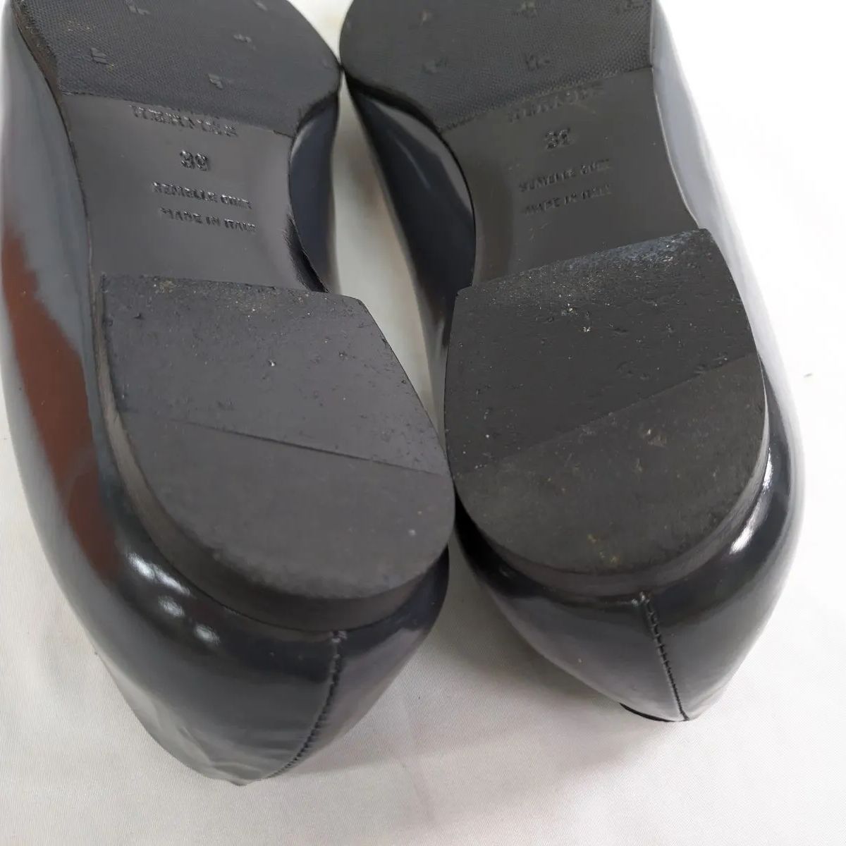 美品！HERMÈS/エルメス ケリー 39 金具 バレエシューズ フラット