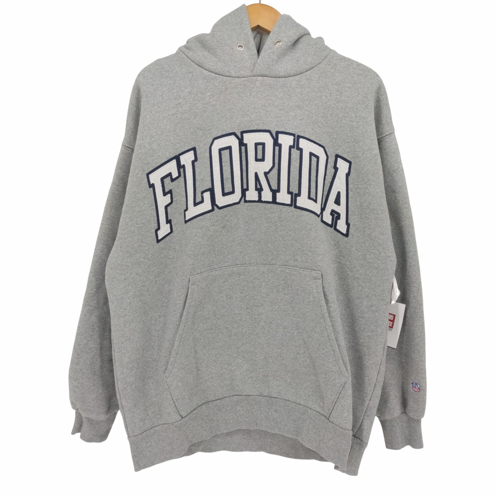 フリークスストア FREAKS STORE 裏起毛 FLORIDA ロゴ プルオーバー パーカー フーディ メンズ JPN：M 