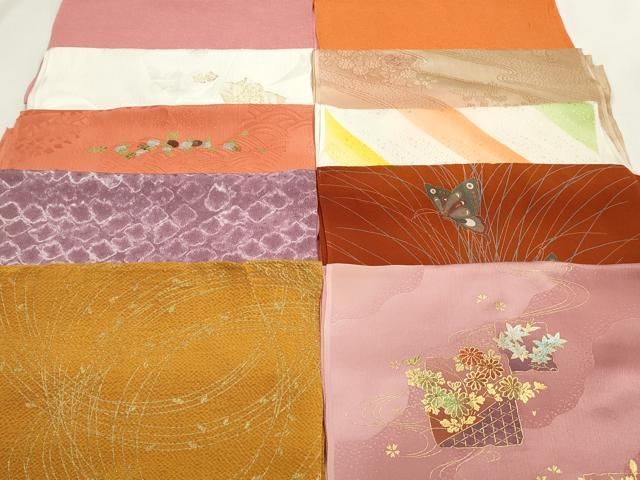 平和屋本店 和装小物 帯揚げ10枚 DZAA10889kh5