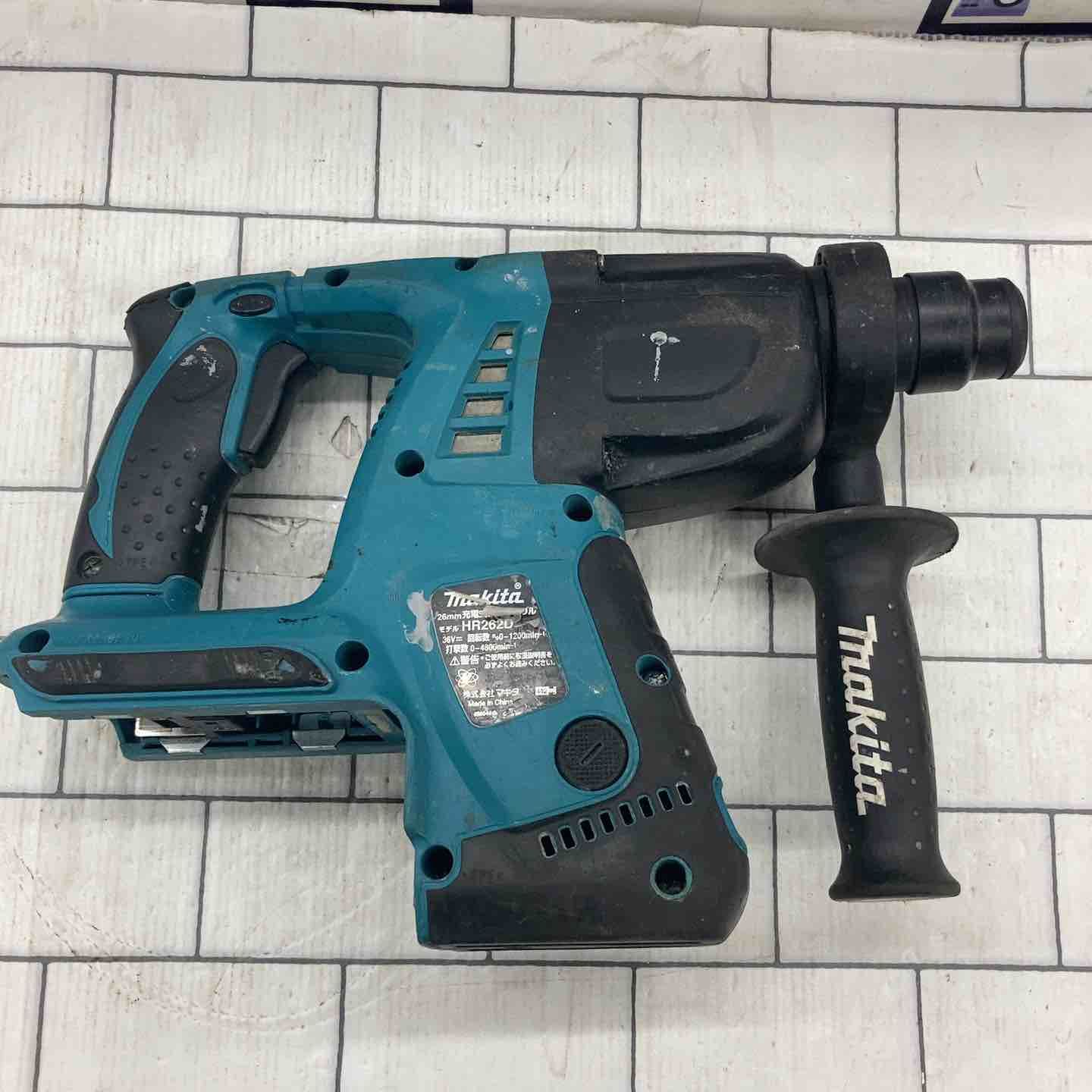 中古品】◇マキタ(makita) コードレスハンマドリル HR262DWBX 36V SDS