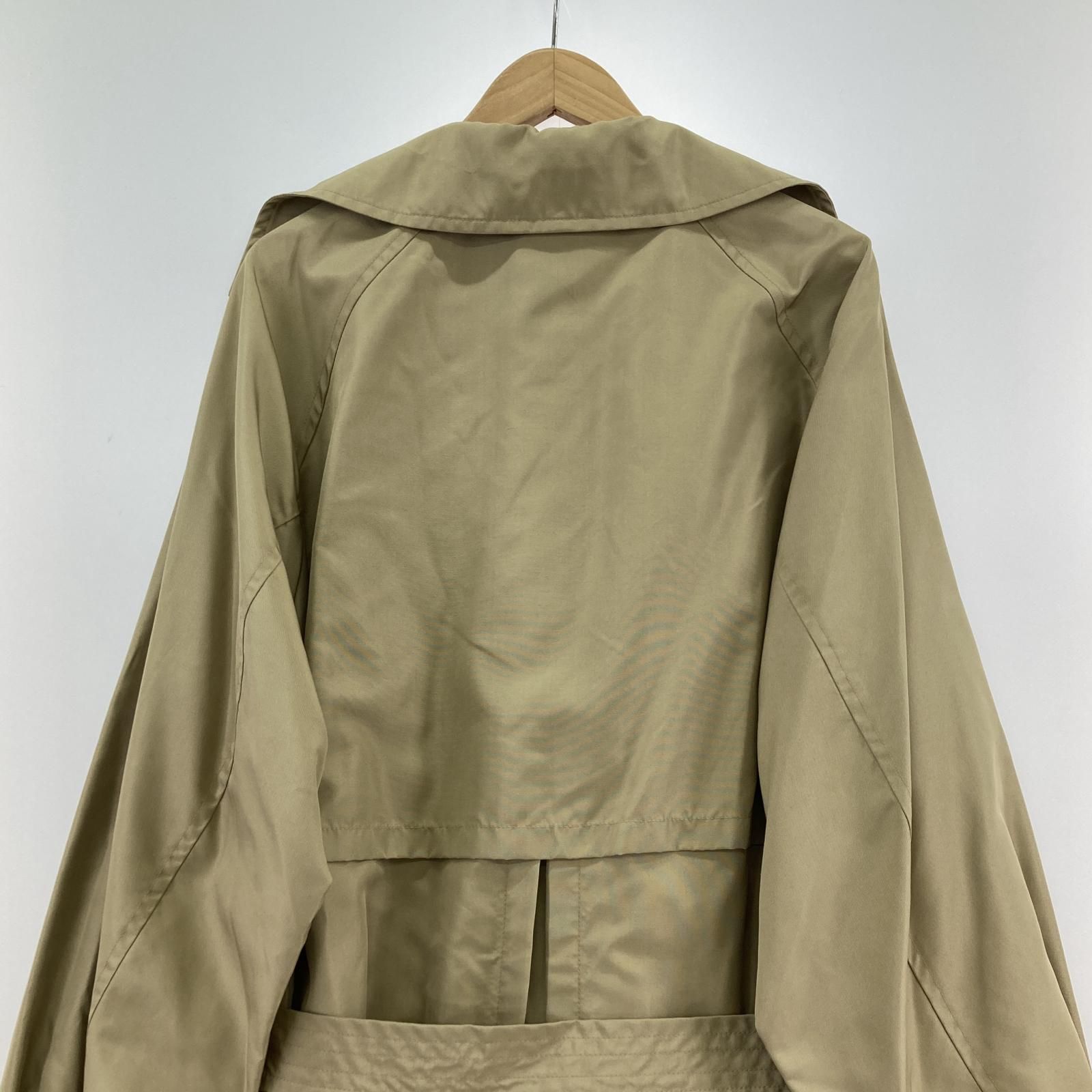 Blanc YM 20AW Silk Grosgrain Trench Coat M ゴールド Blanc YM 20AW Silk Grosgrain Trench Coat M ゴールド