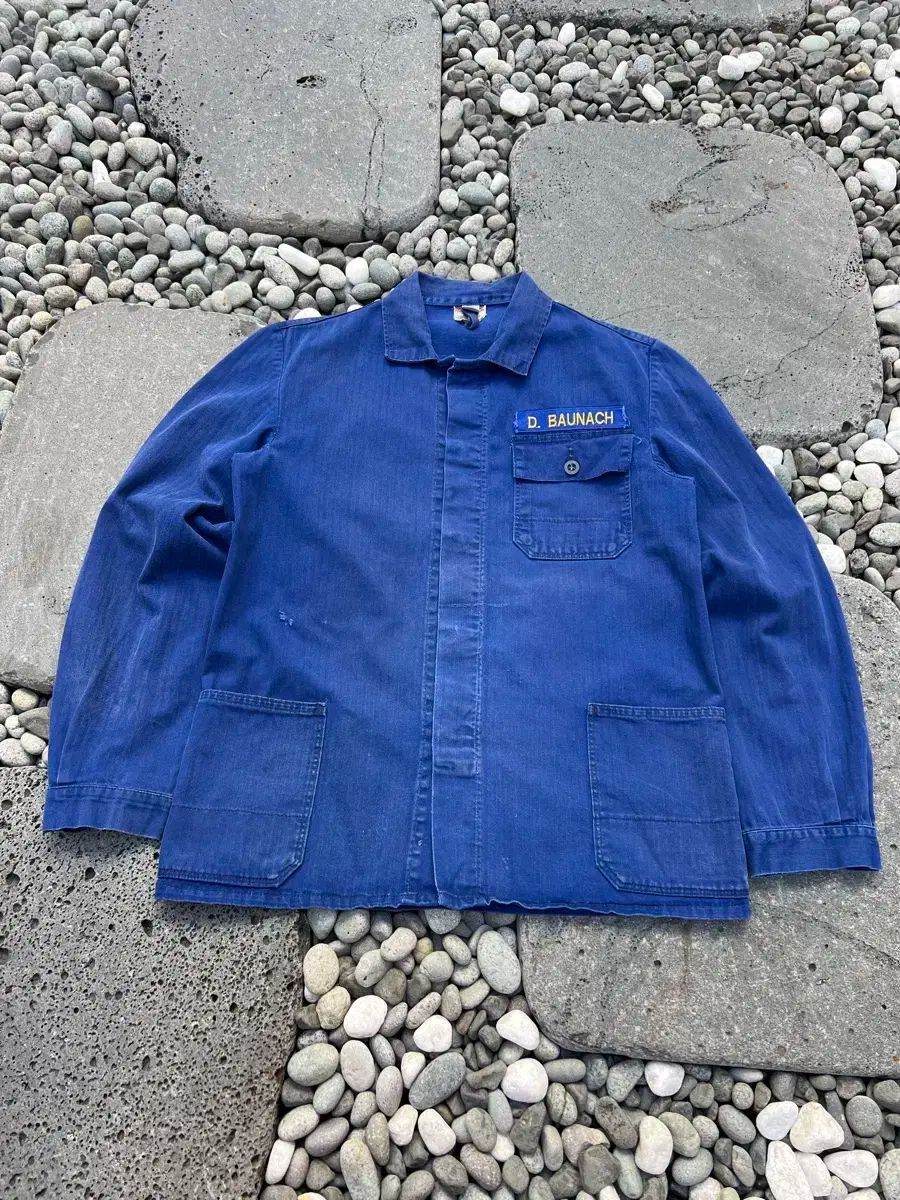ヘリンボーン カバーオール ワークジャケット フェード ヴィンテージ FADED OLD VINTAGE HBT ヘリンボーンツイルコットン フレンチ