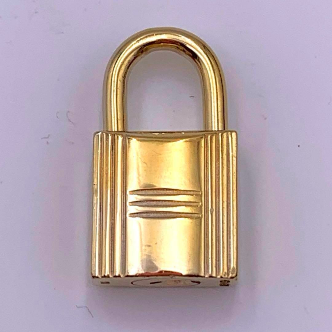 HERMES エルメス カデナ　24Kメッキ　No.124　124番　鍵付き HERMES われる エルメス カデナ 24Kメッキ No.124 124番 鍵付き
