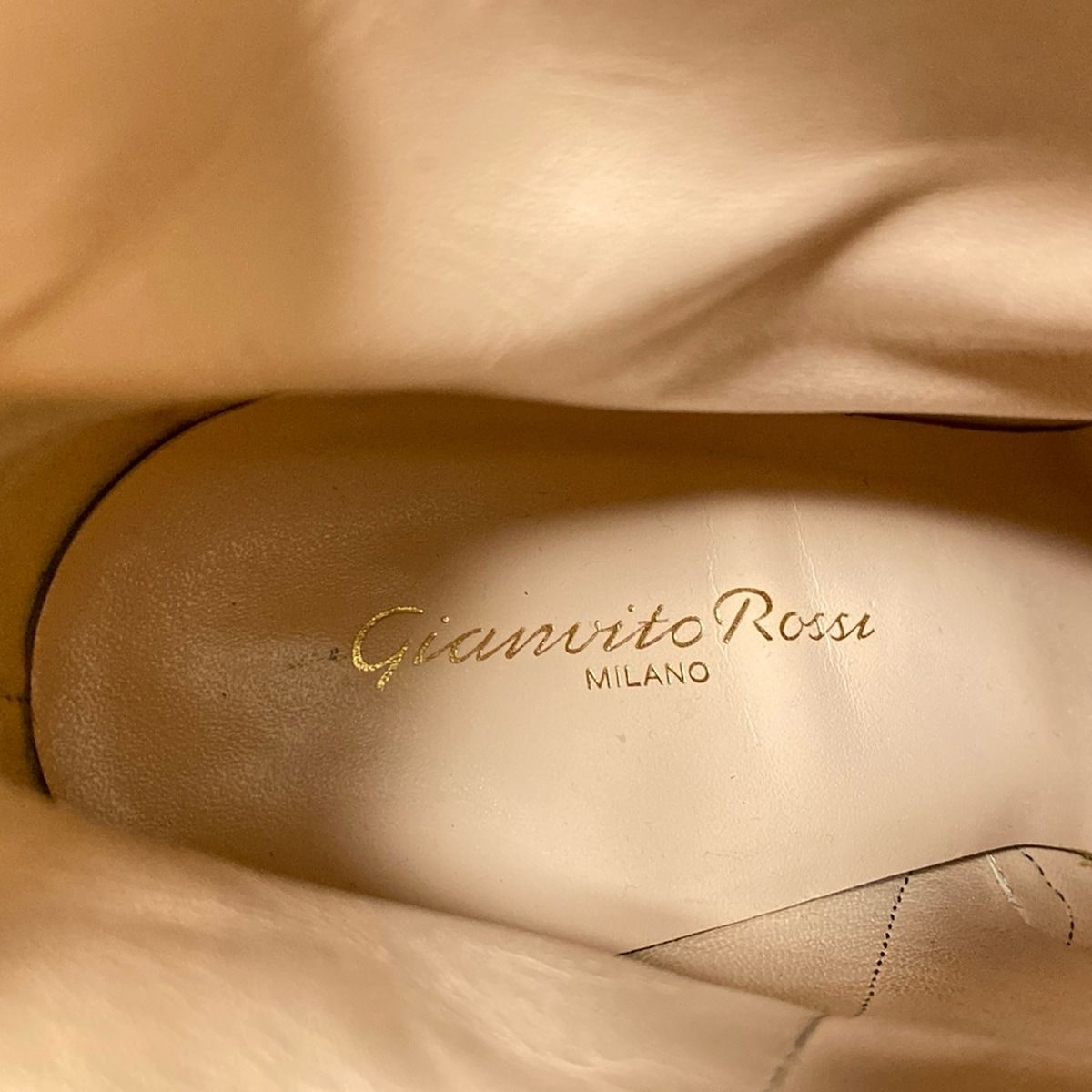 Gianvito Rossi ジャンヴィト ロッシ ショートブーツ 361|2 レディース - ダークグレー アウトソール張替済 KIN-KAAI_COM