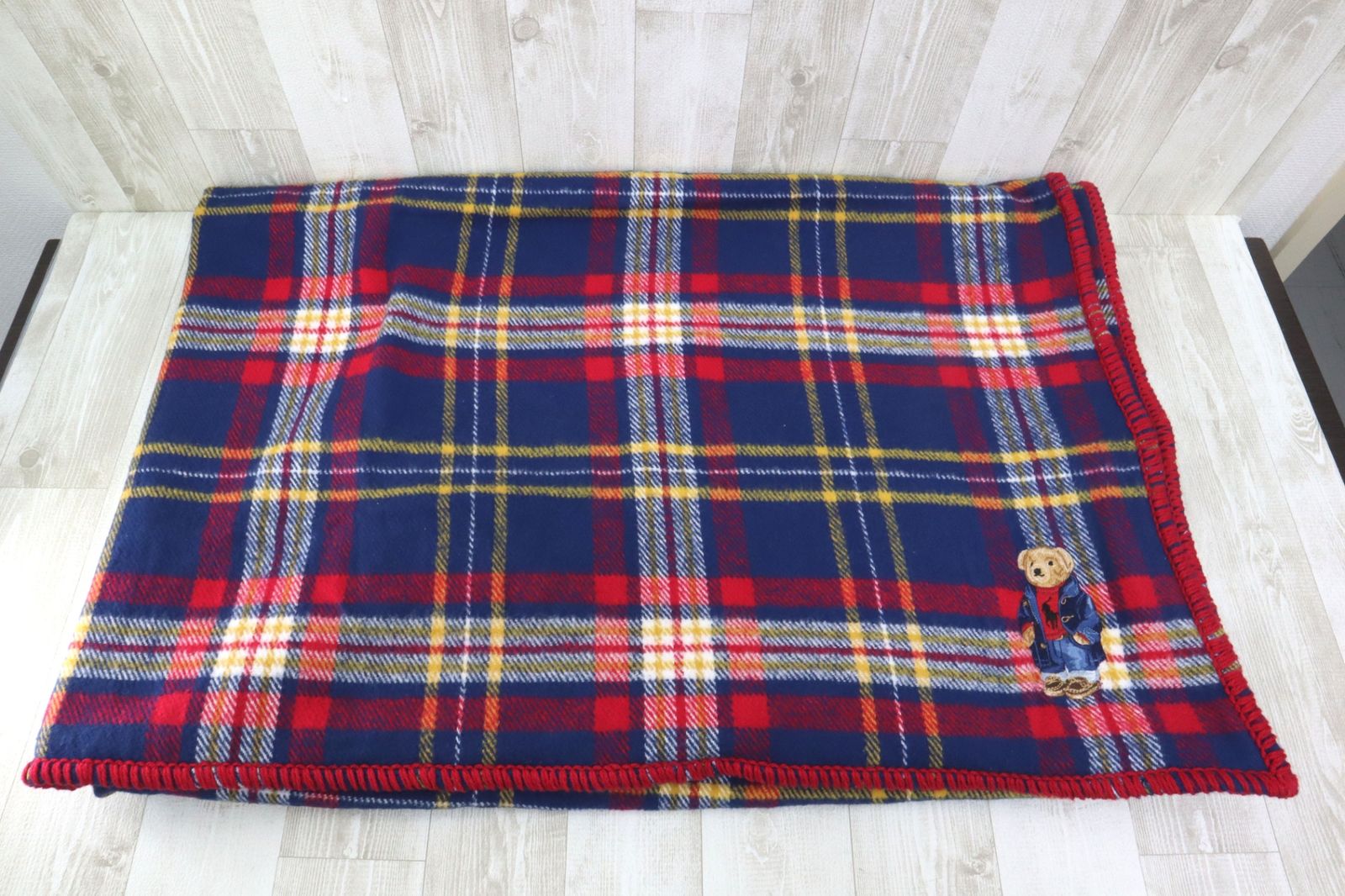 POLO RALPH LAUREN ポロ ラルフローレン ポロベア ブランケット POLO RALPH LAUREN ポロ ラルフローレン ポロベア ブランケット