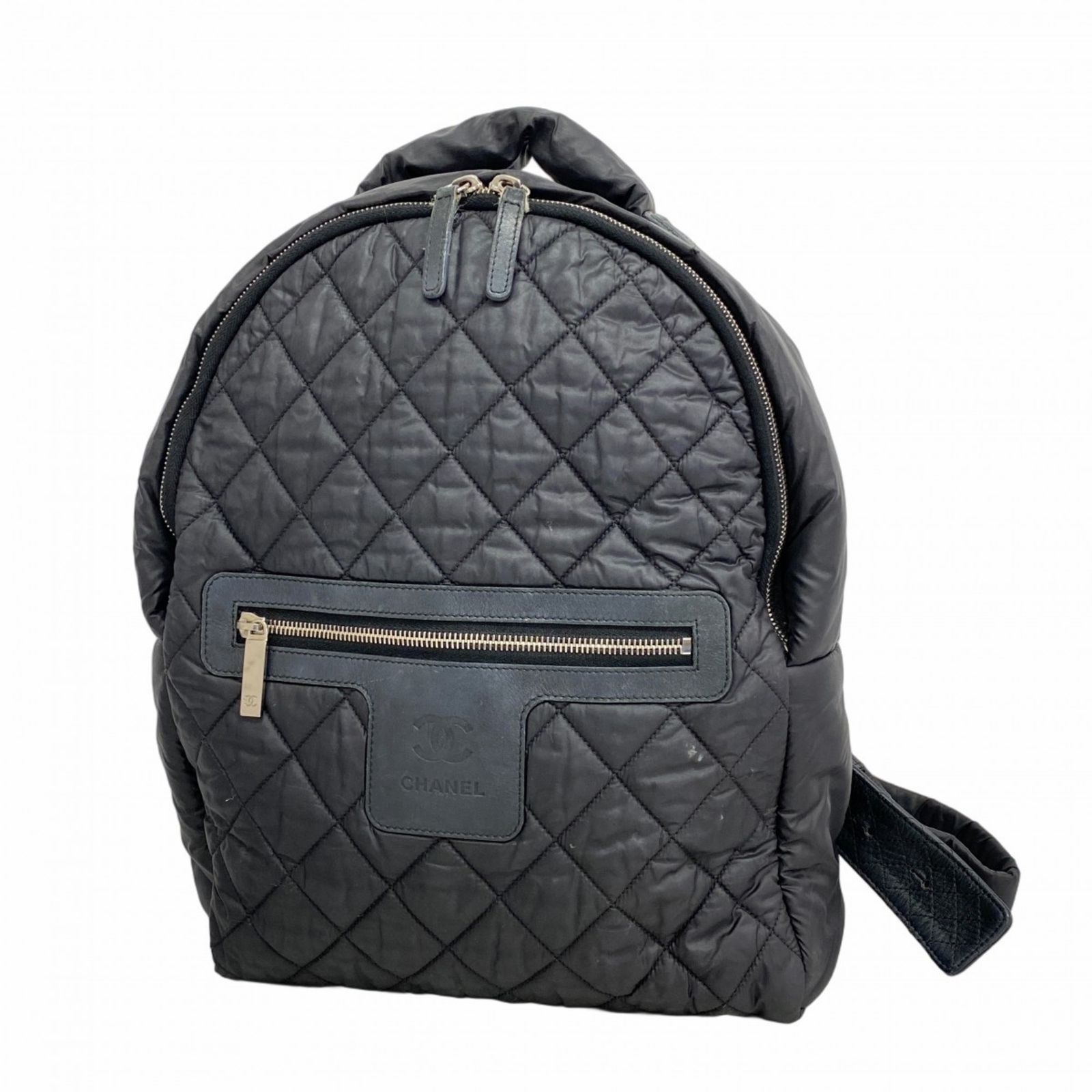 中古CHANELシャネル　コココクーン　ナイロンリュック　バックパック CHANEL シャネル コココクーン リュック・デイパック ナイロン
