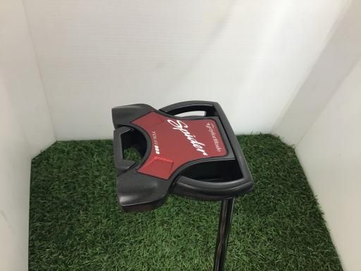 テーラーメイド Spider Tour BLACK サイトライン ダブルベンド 33インチ パター PT スチール フレックスその他 メンズ 男性用 右利き 右用 Dランク ゴルフクラブ