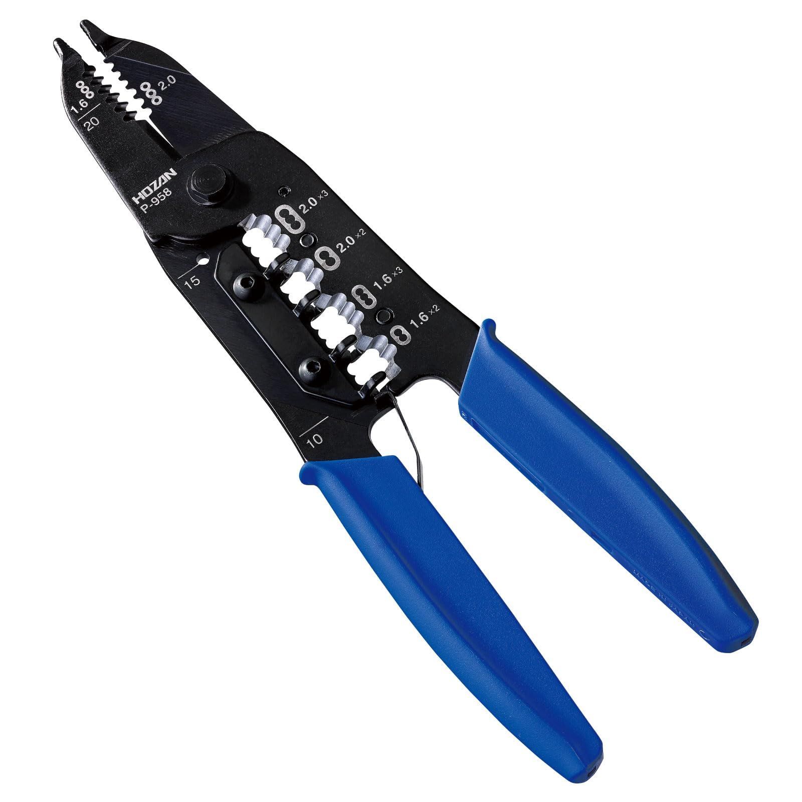 【新着商品】VVFストリッパー 電気工事士試験対応 ホーザン(HOZAN) ワイヤーストリッパー P-958