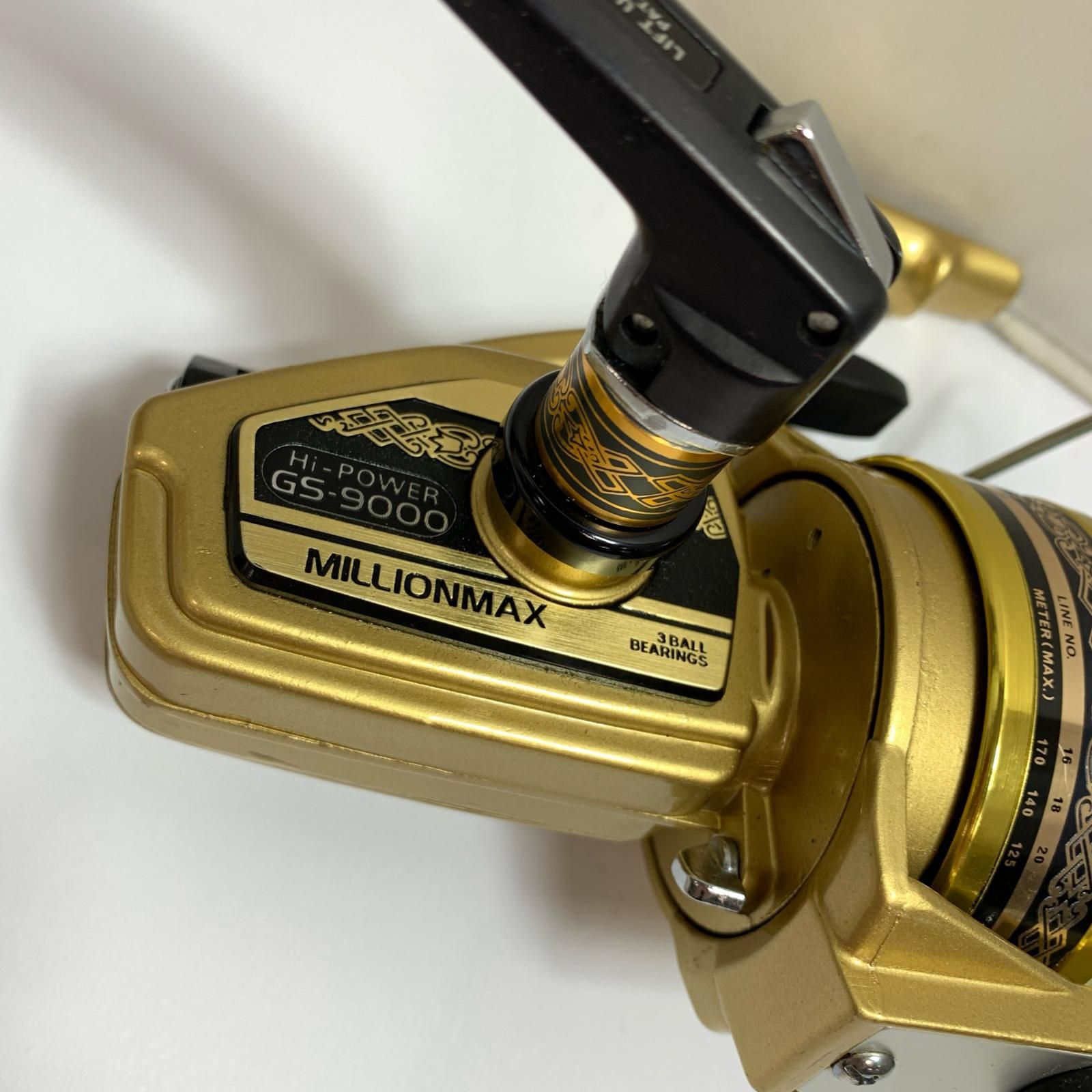 ダイワ ミリオンマックス スピニングリール　 GS-9000 ゴールド DAIWA ダイワ ミリオンマックス スピニングリール GS-9000