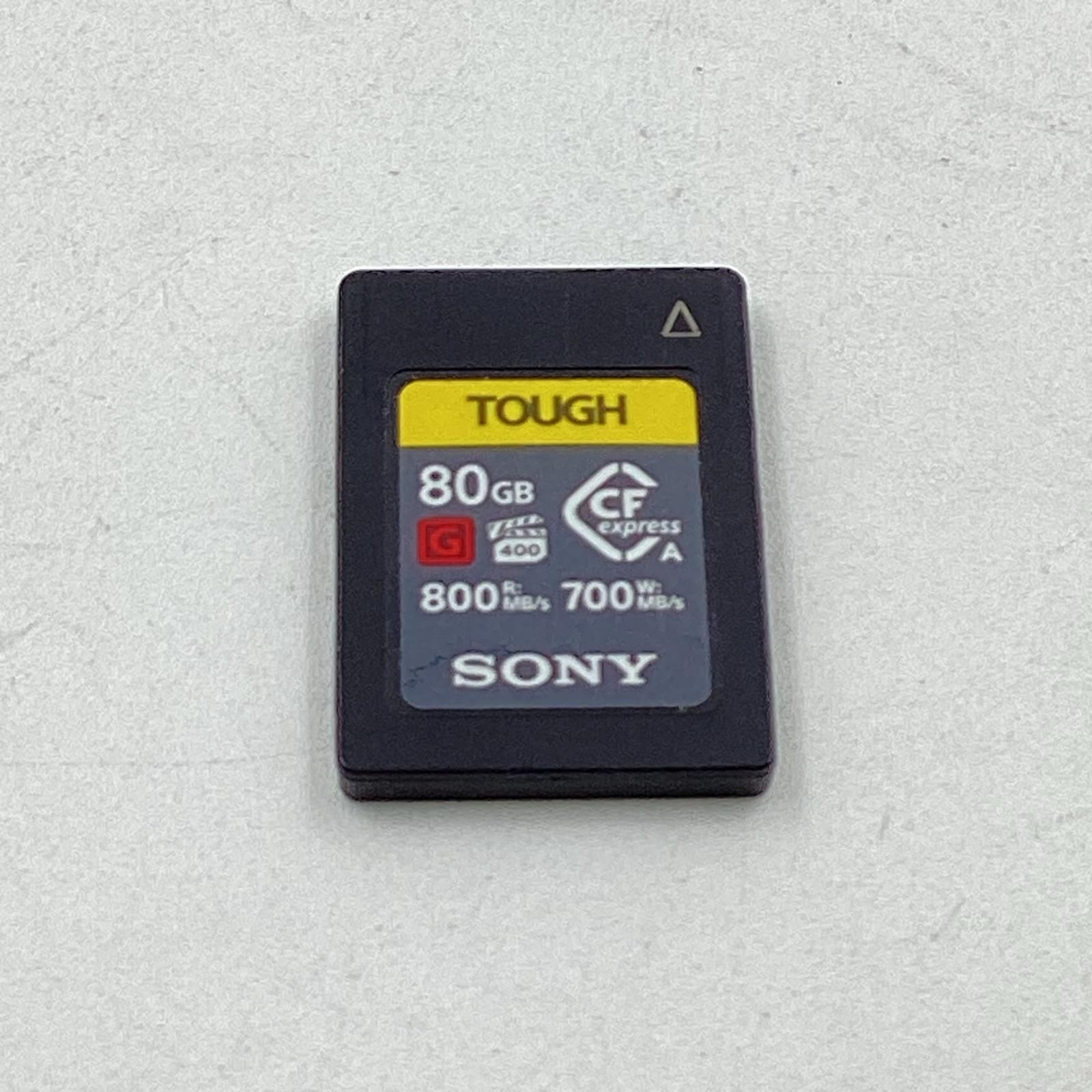 Sony CFexpressカード Type A CEA-G80T [80GB] 動作確認済【全額返金保証】【最速発送】