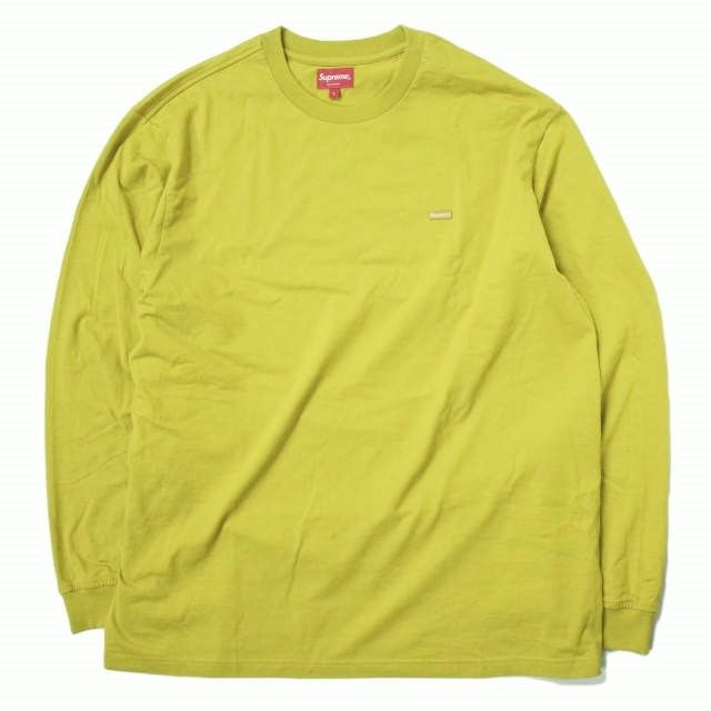 Supreme 22AW Small Box L/S Tee L イエロー - メルカリ