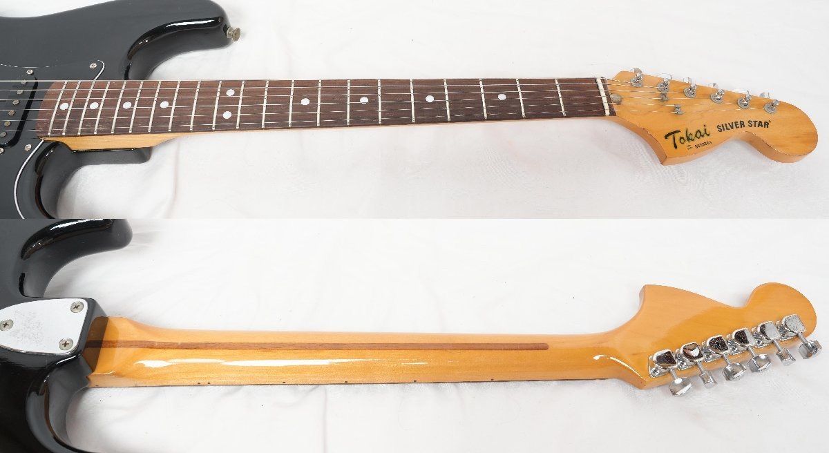 ☆Tokai☆SS38 /R BLACK SILVER STAR 1983年製 国産ラージヘッド