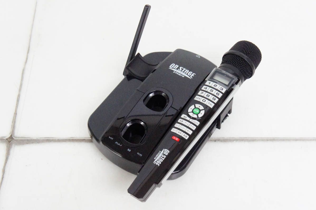 ON STAGE オンステージ 家庭用カラオケ Z-PK901W ワイヤレス
