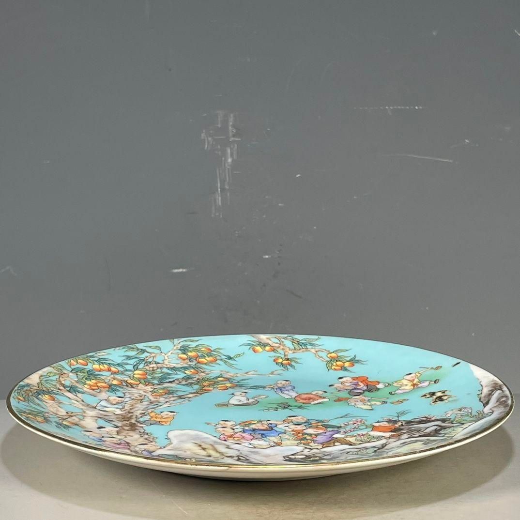 粉彩嬰戯図賞盤 陶磁器 現代工芸品 美術品 装飾品 置物 - メルカリ 粉彩嬰戯図賞盤 陶磁器 現代工芸品 美術品 装飾品 置物 - メルカリ
