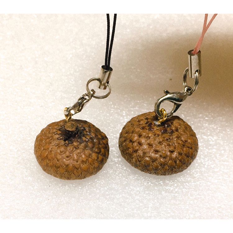 どんぐりチャーム どんぐりチャーム＊1個 | little lamps -Glass Bead Shoppe-