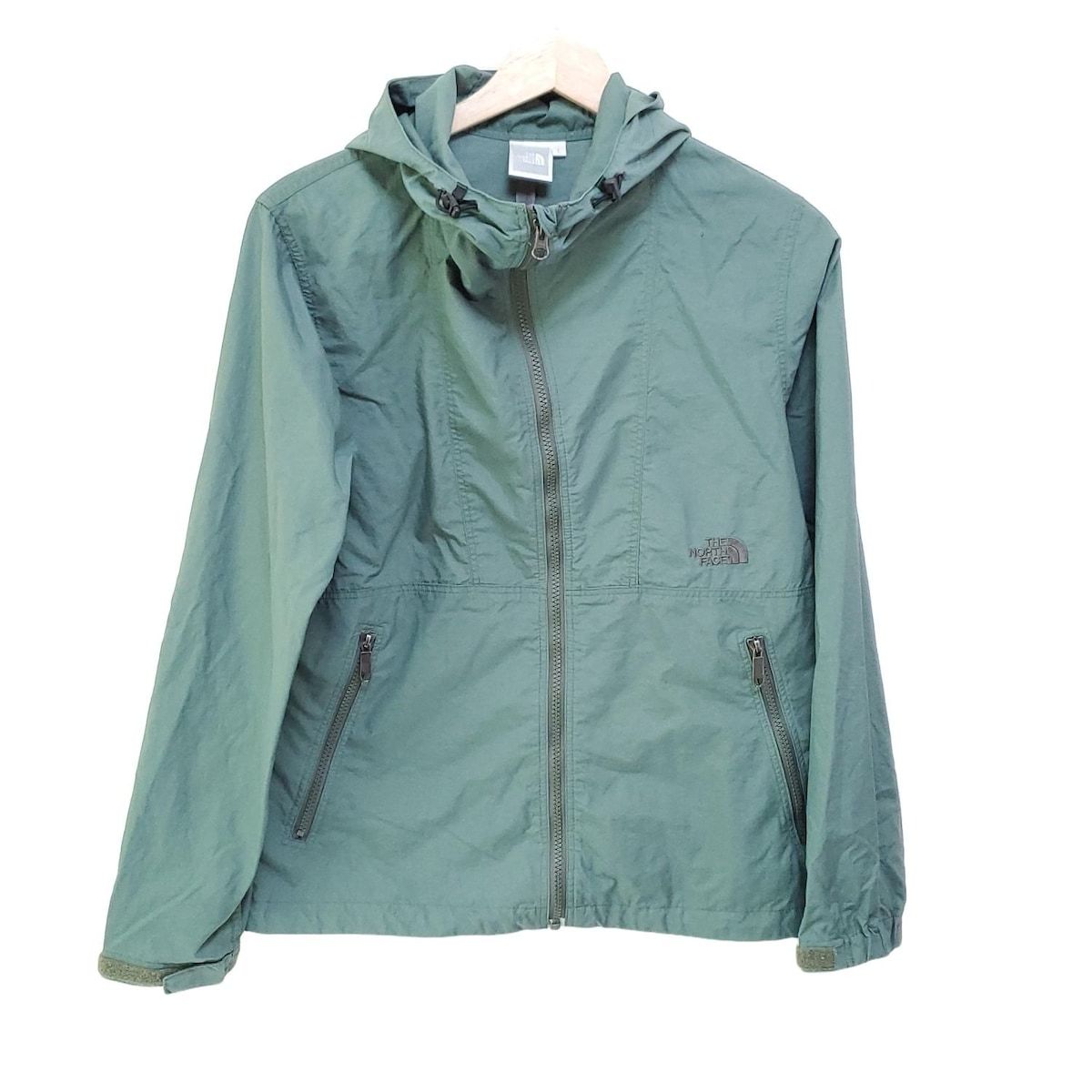 THE NORTH FACE ノースフェイス ブルゾン サイズL レディース - カーキ 長袖|ジップアップ|春|秋