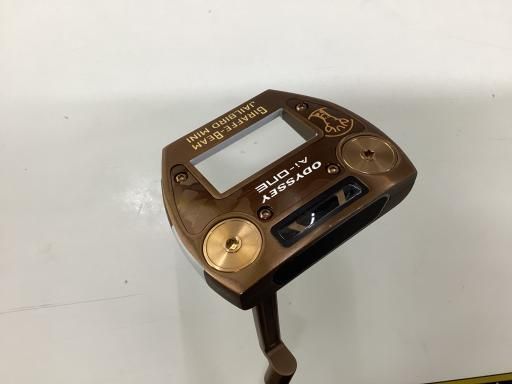 オデッセイ Ai-ONE GIRAFFE-BEAM JAILBIRD MINI 34インチ パター PT STROKE LAB 90 スチール フレックスその他 メンズ 男性用 右利き 右用 Bランク ゴルフクラブ