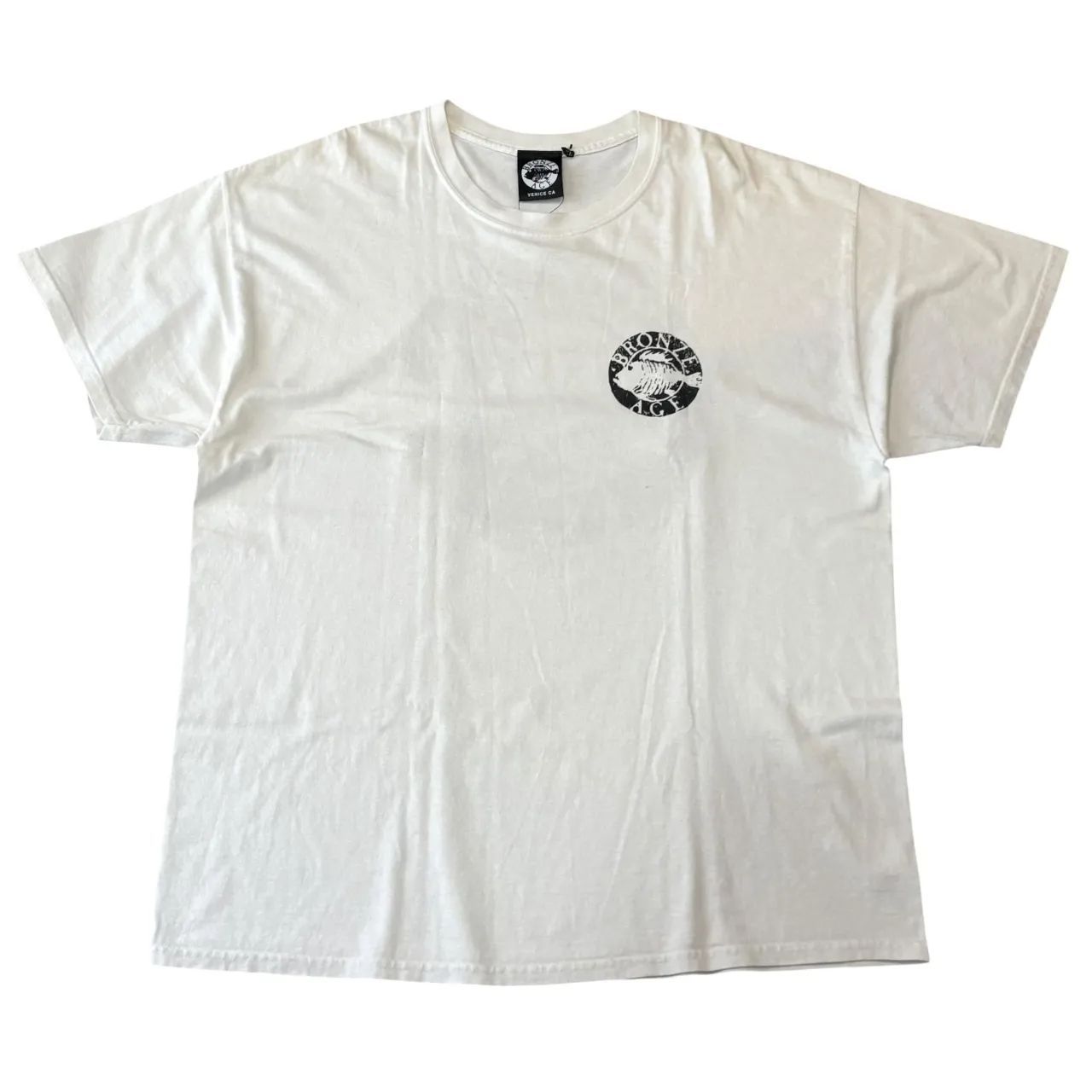 BRONZE AGE S/S TEE ブロンズ エイジ Tシャツ XL 白 OLD SKATE OLD 