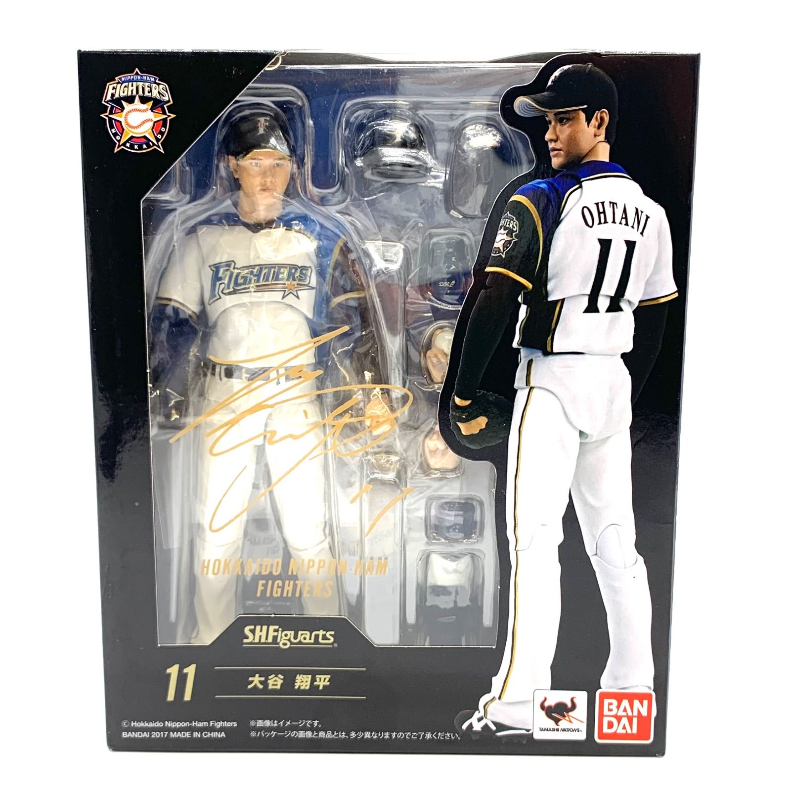 お買い得】BANDAI 大谷翔平 フィギュア 日本ハムファイターズ 背番号11